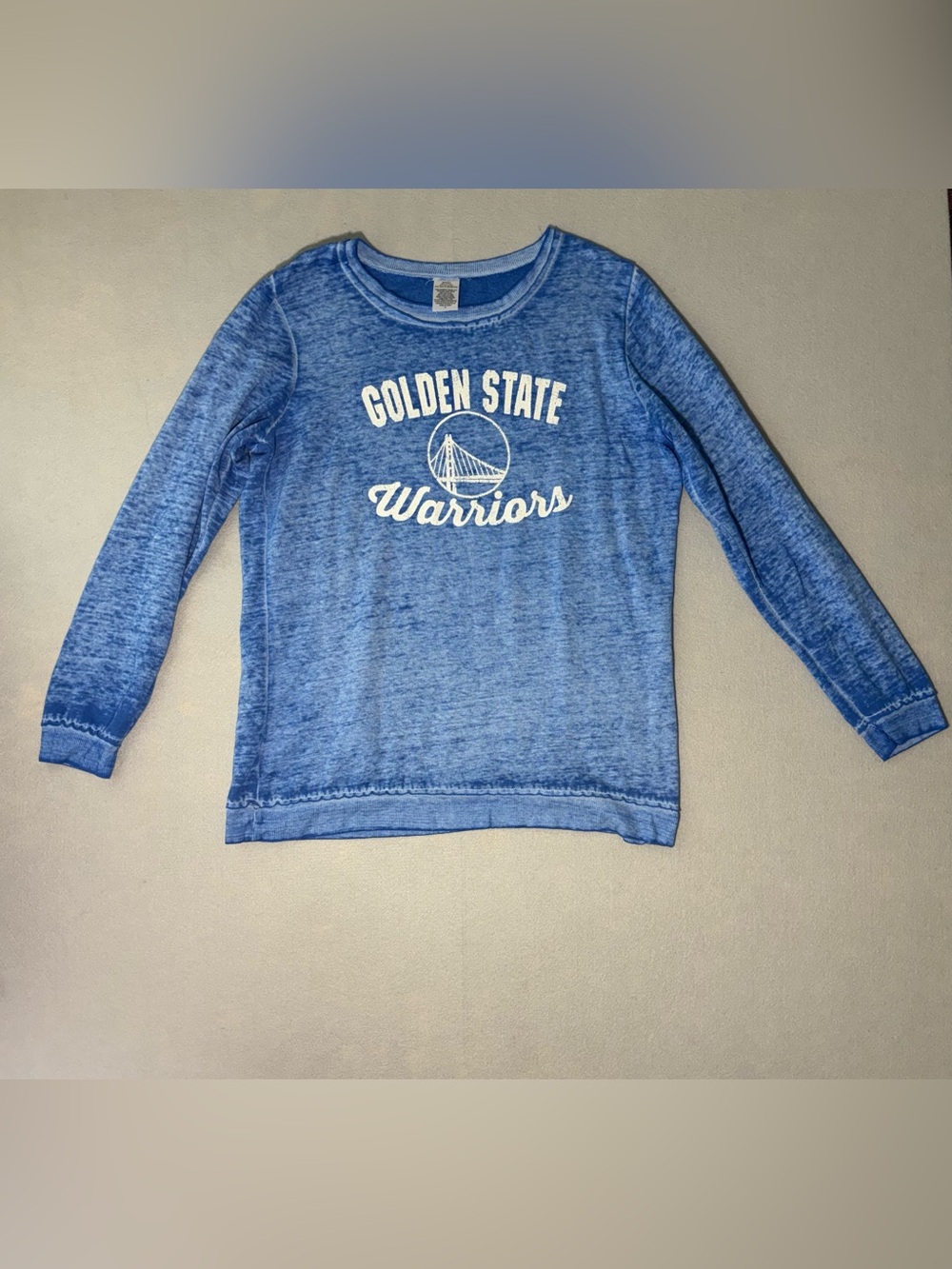 NBA Golden State Warriors Burnout Fleece Sweatshirt XL